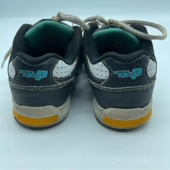 Phineas and Ferb Shoes Toddler Boy 11.5 Black White Lace Up - Picture 8 of 8